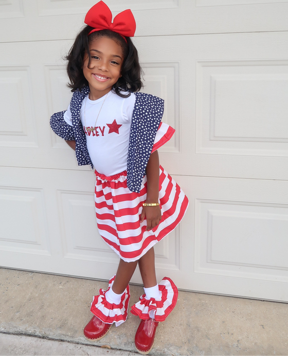 “Fourth Of July Skater Set”