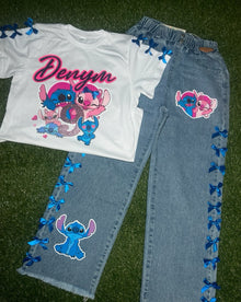  “Birthday/Character Pant Sets” Girls