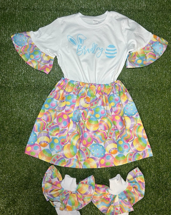 “Easter 2 Piece Skater Set”