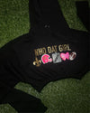 “WHO DAT GIRL HOODIE” Cropped