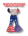 “Fourth Of July Pants Set”